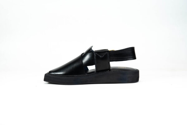 Sikki Kaptan Chappal Black