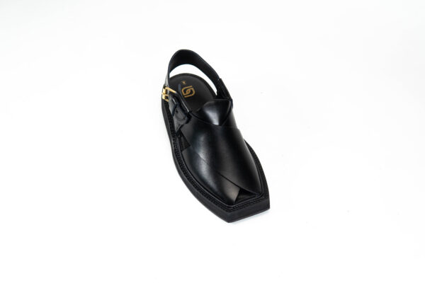 Sikki Kaptan Chappal Black