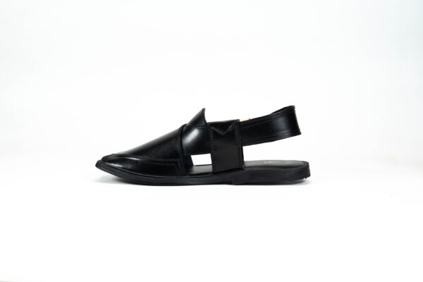 Sikki Classic Peshawari Chappal Black