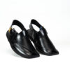 Sikki Classic Peshawari Chappal Black