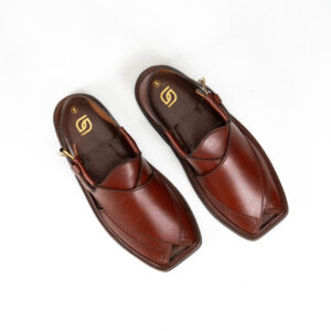 Sikki Classic Peshawari Chappal Brown