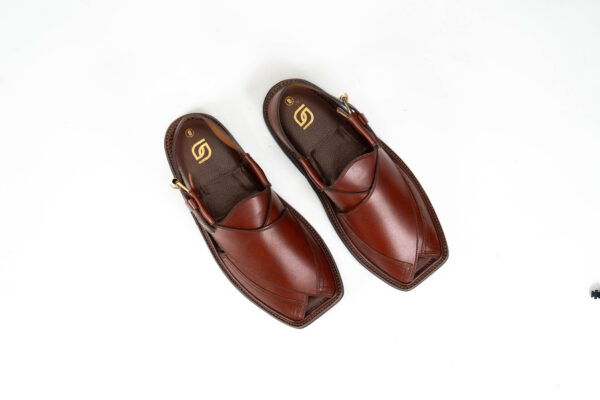 Sikki Classic Peshawari Chappal Brown