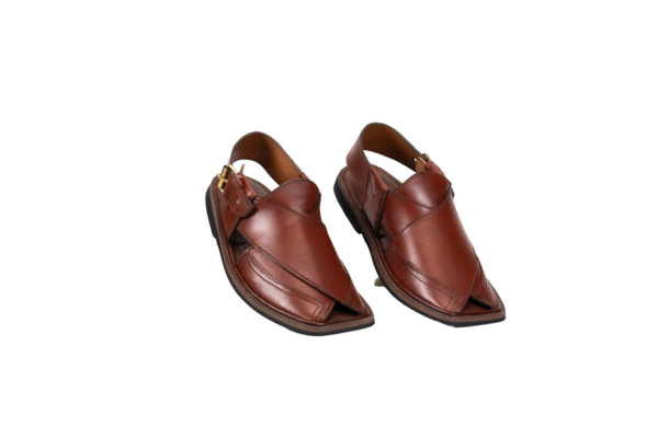 Sikki Classic Peshawari Chappal Brown