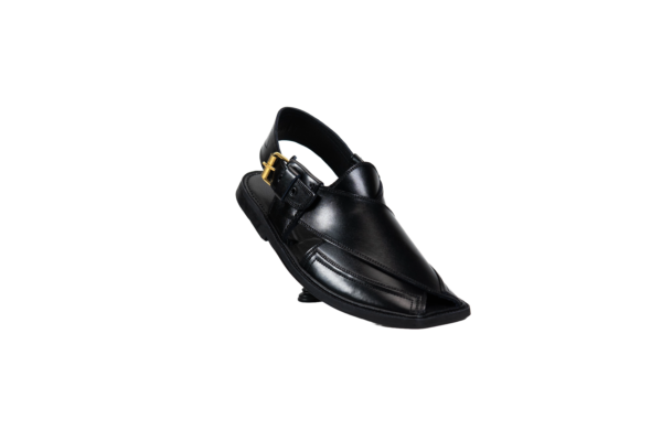 Sikki Classic Peshawari Chappal Black